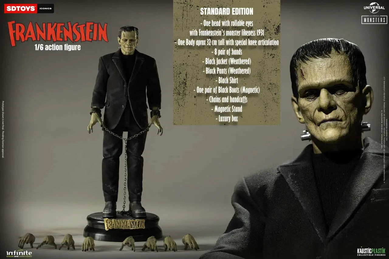 Frankenstein's Monster 1/6 Action Figure Standard Edition