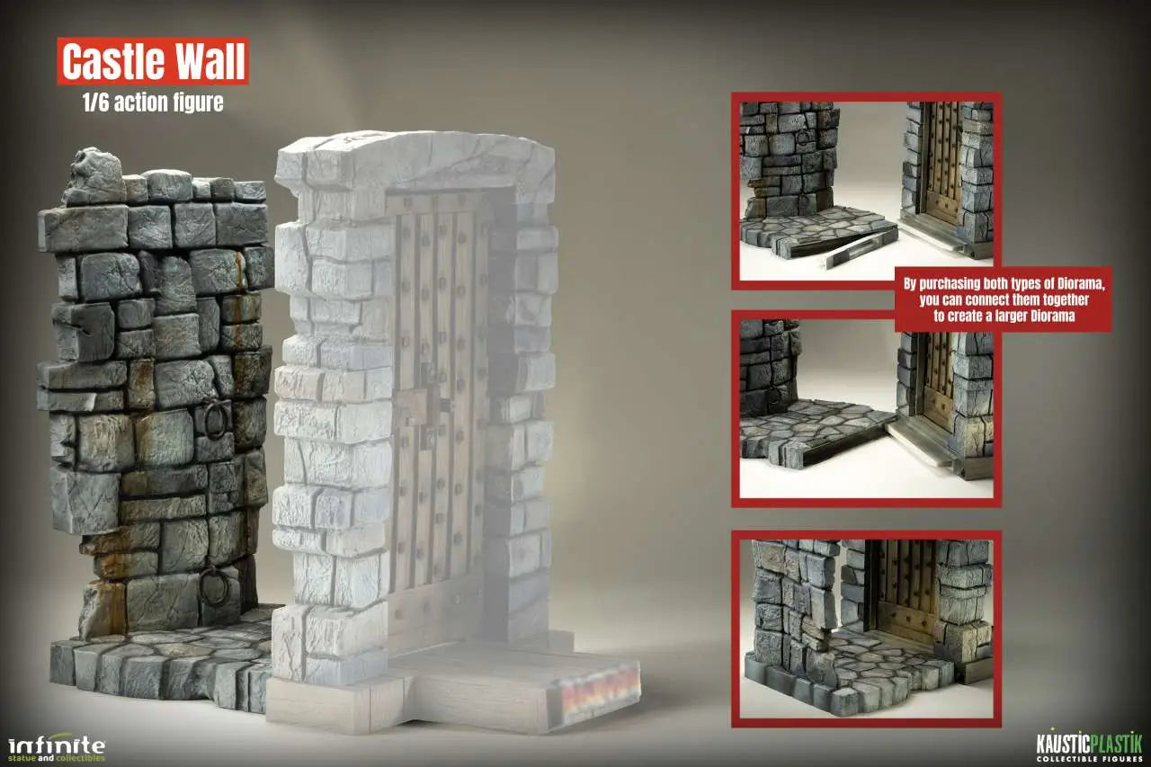 The Castle Wall 1/6 Diorama