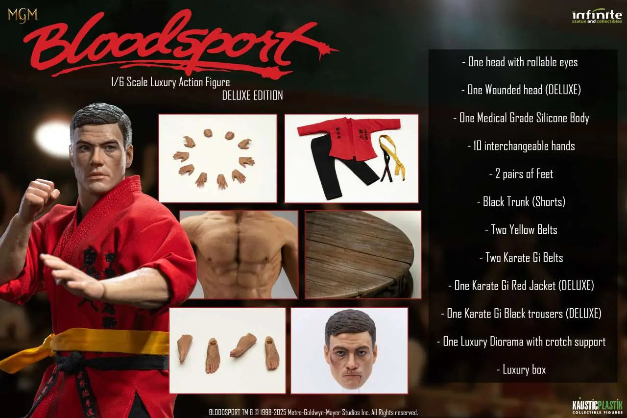 Bloodsport Frank Dux 1/6 Action Figure Deluxe Edition