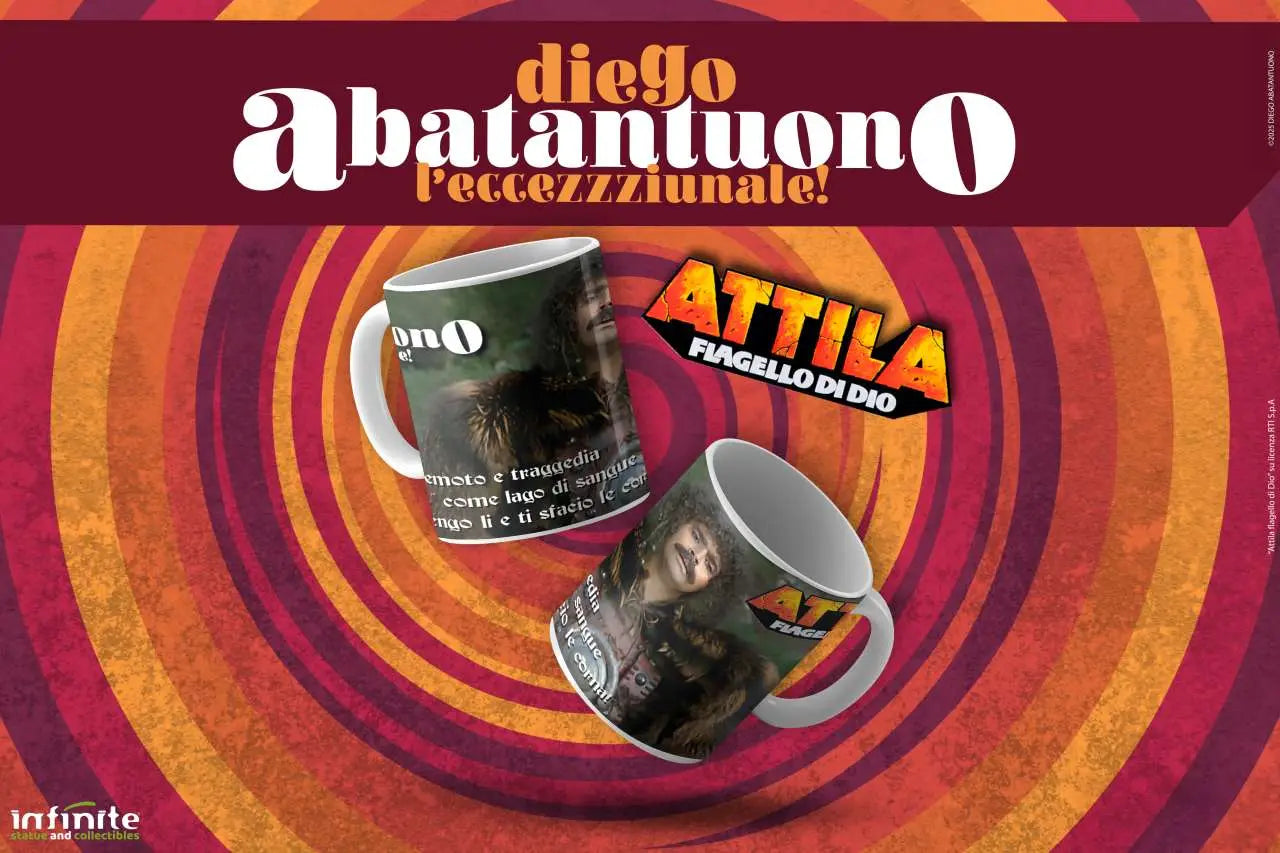 Diego Abatantuono Attila Mug