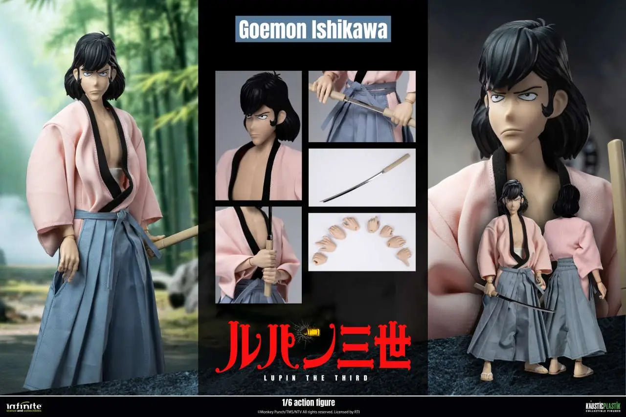Lupin The 3rd The Italian Adventure Goemon Ishikawa Xiii 1/6 Action Figure Standard Edition