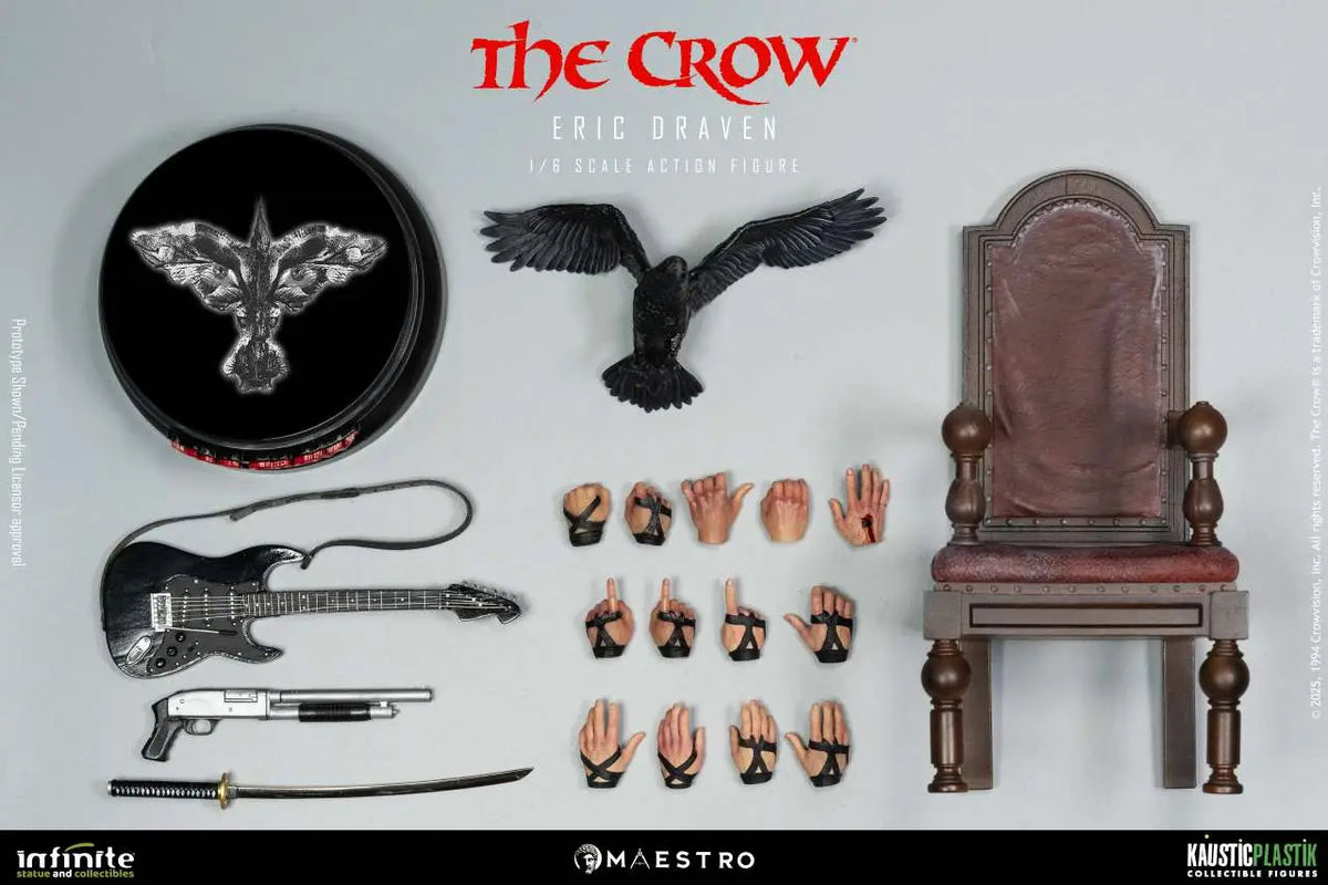 The Crow Eric Draven 1/6 Luxury Action Figure Standard Edition