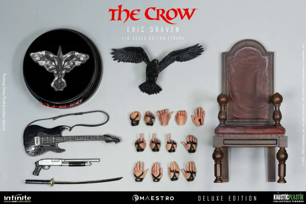 The Crow Eric Draven 1/6 Luxury Action Figure Deluxe Edition