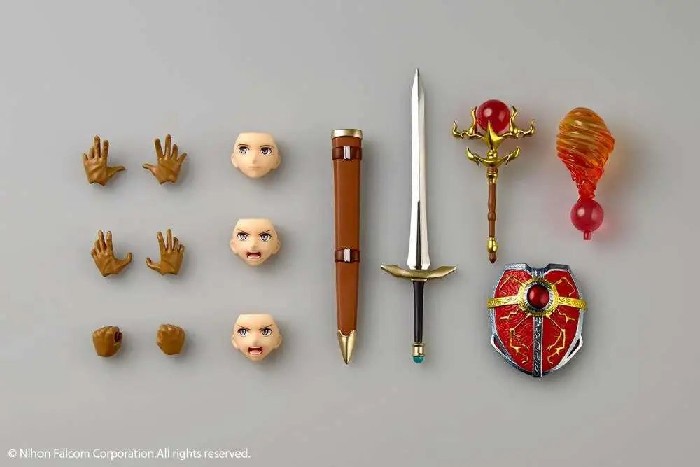 Revoltech Ys 1° & 2° Chronicles Adol Christin Action Figure