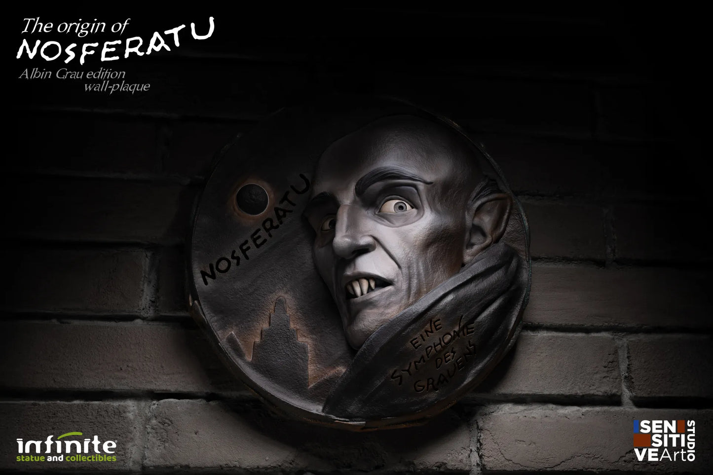 The Origin Of Nosferatu Albin Grau Edition Wall Plaque