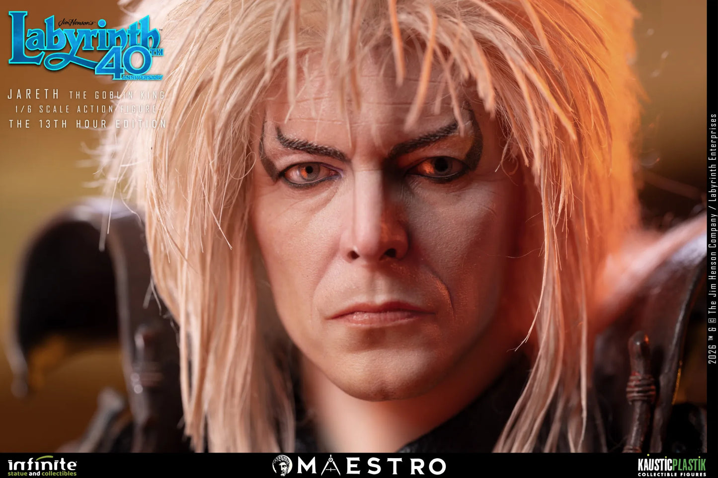 Labyrinth Jareth The Goblin King 1/6 Action Figure The 13th Hour Edition