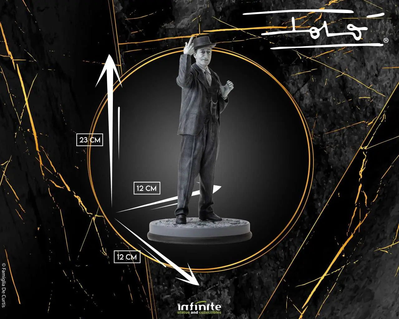 Toto' Resin Statue