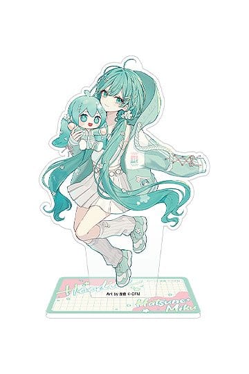 Character Vocal Series 01: Hatsune Miku Miku Hug Series Acrylic Stand: Flower Ver. 15 cm