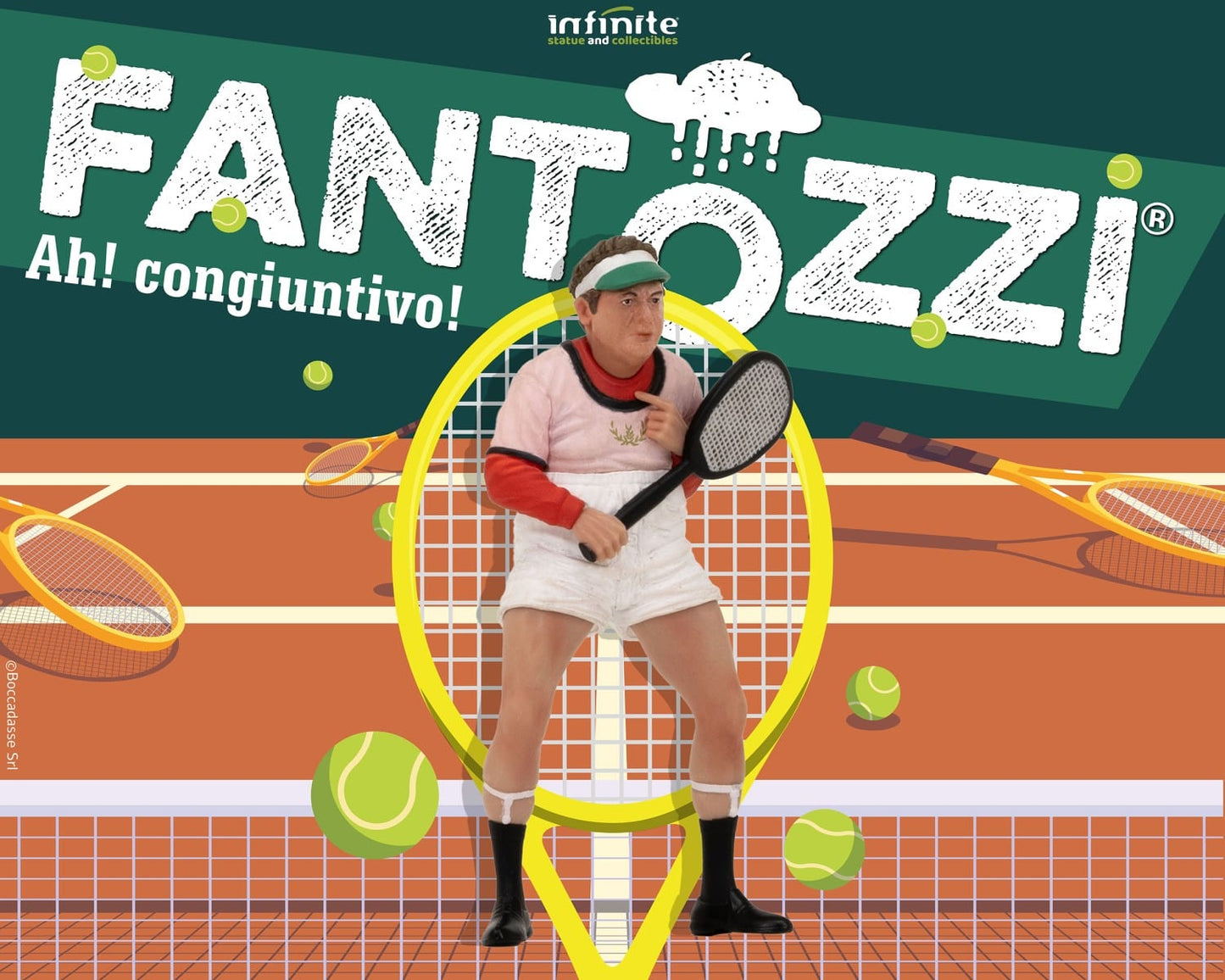 Fantozzi Ah! Congiuntivo PVC Mini Figure 10cm