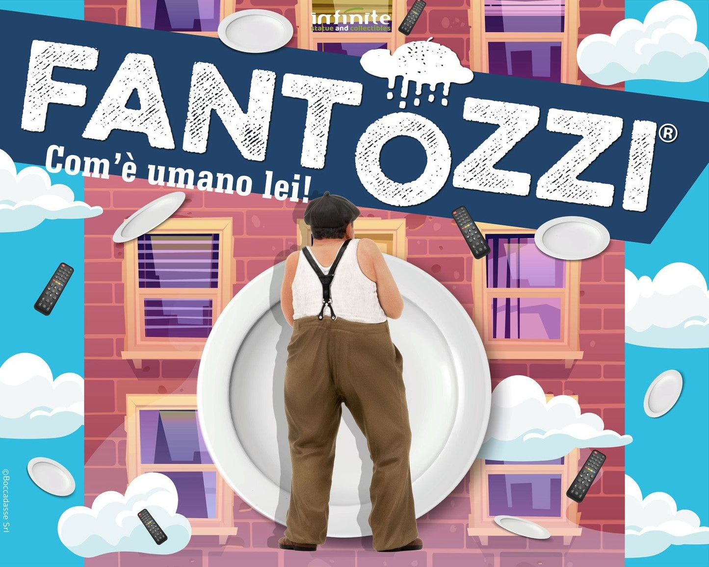 Fantozzi come è umano lei ! PVC Mini Figure 10cm