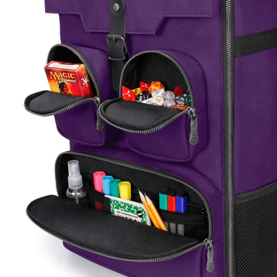 Enhance Board Game Backpack Collector's Edition Purple
