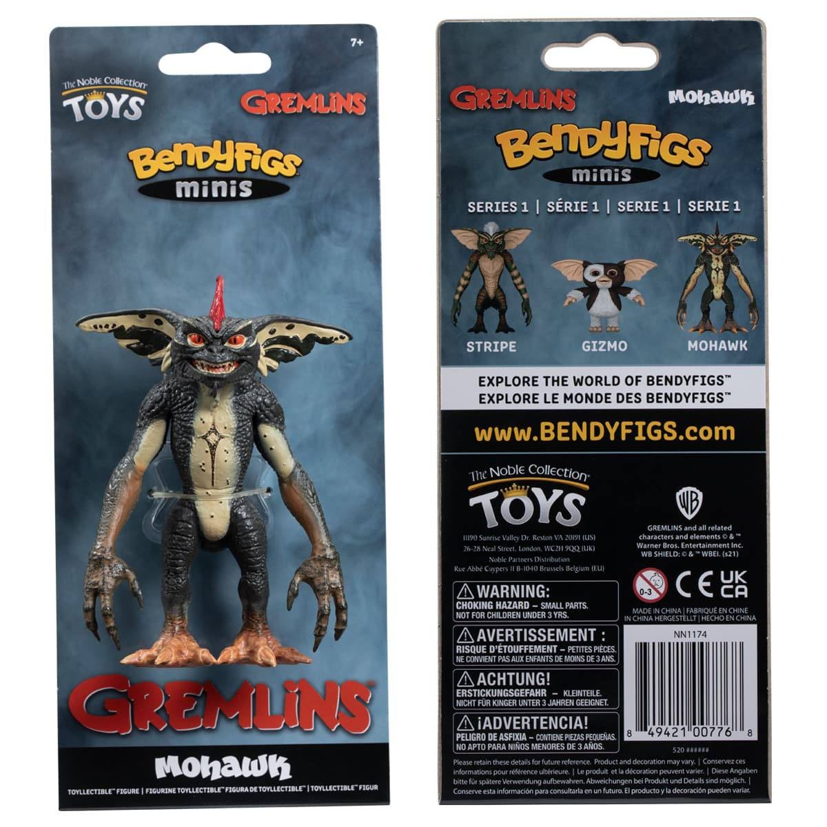 Gremlins Bendyfigs Bendable Mini Figure Mohawk 11 cm