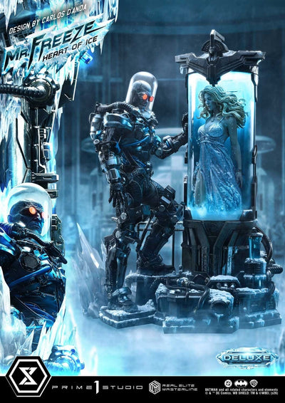 DC Comics Real Elite Masterline Series Statue 1/3 Batman (Comics) Mr. Freeze Heart of Ice (Design by Carlos D'Anda) Deluxe Version 82 cm