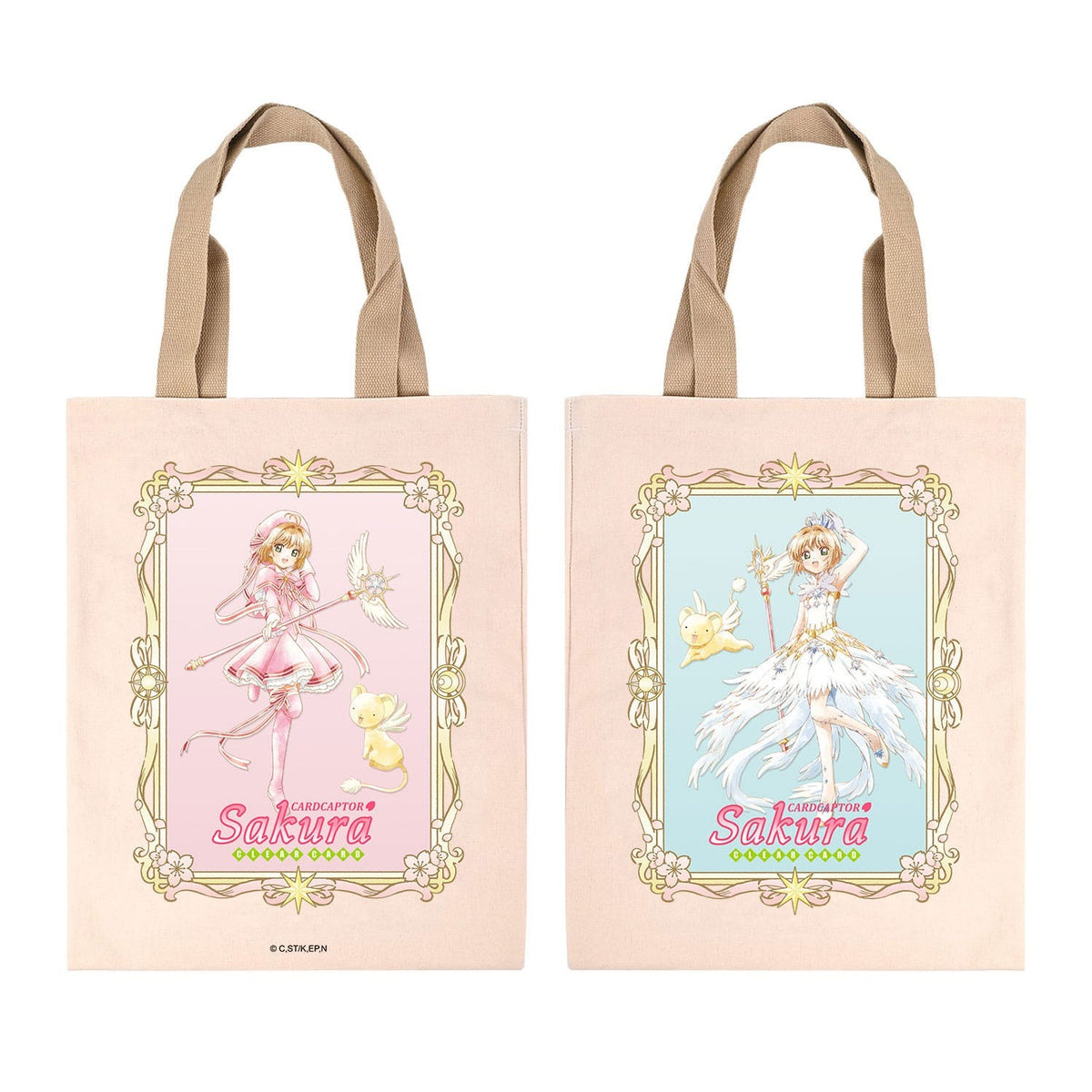 Cardcaptor Sakura Clear Card PVC Tote Bag Sakura & Kero-chan