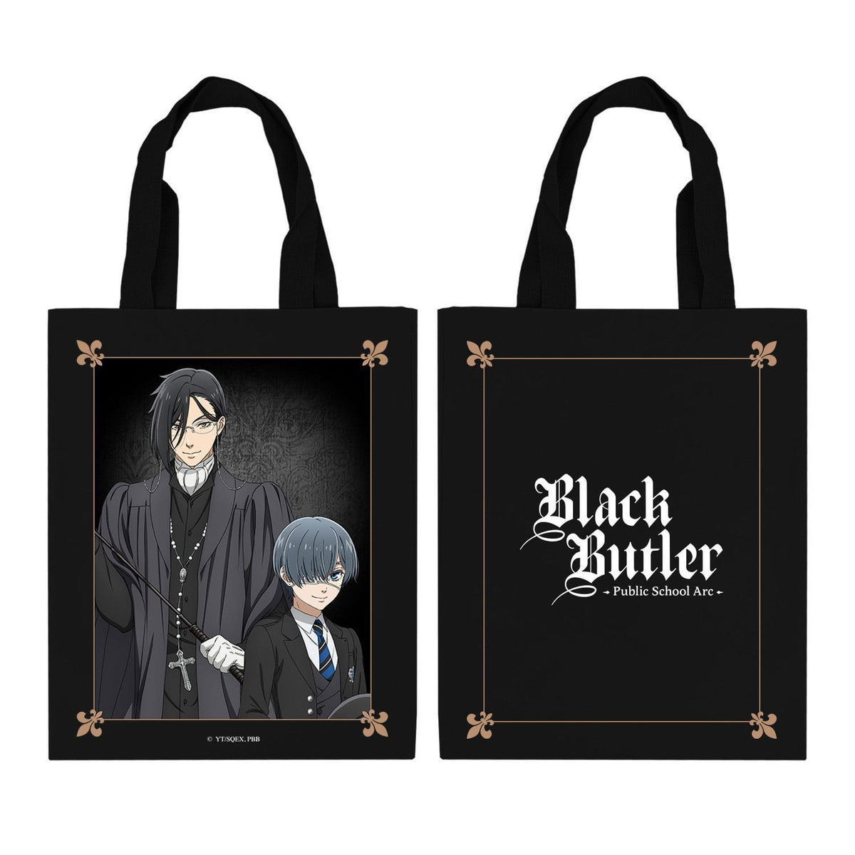 Black Butler Tote Bag Ciel & Sebastian