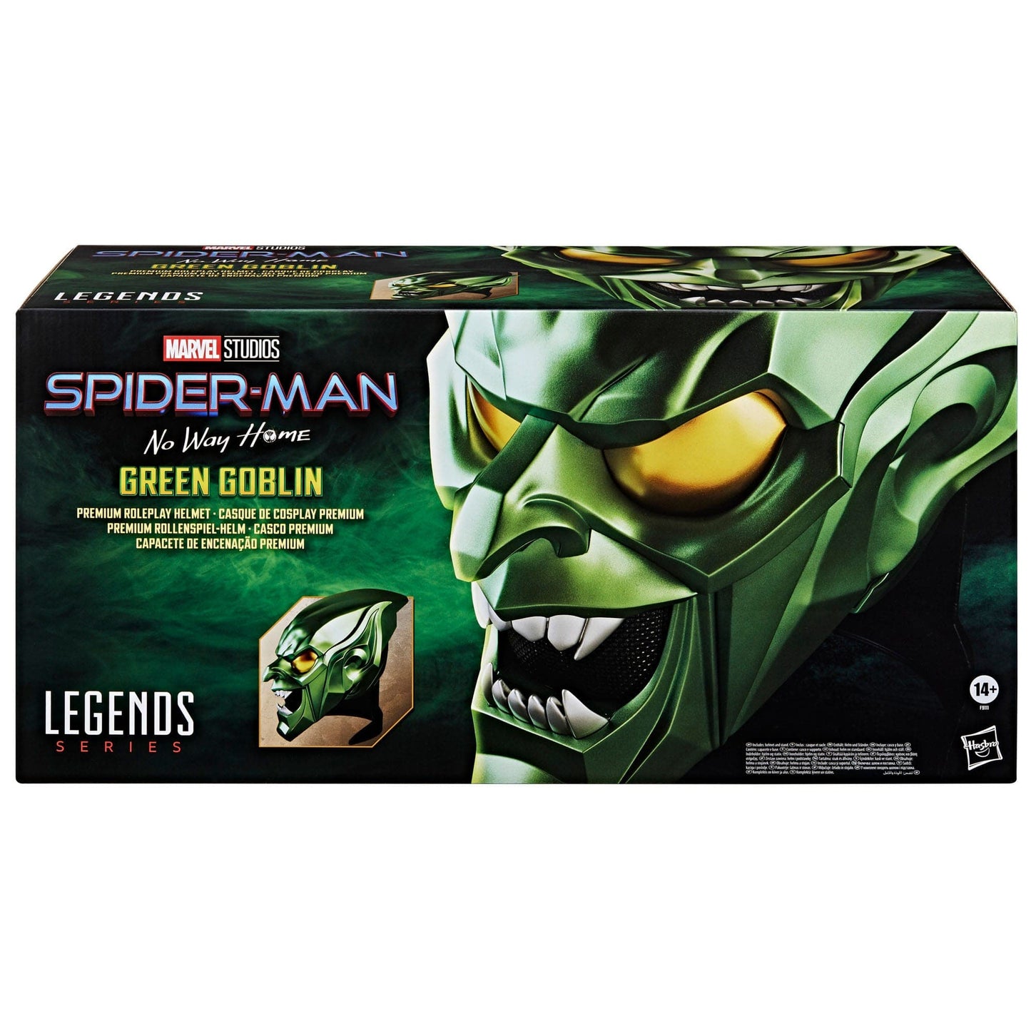 Spider-Man: No Way Home Marvel Legends Replica Green Goblin Premium Helmet Roleplay