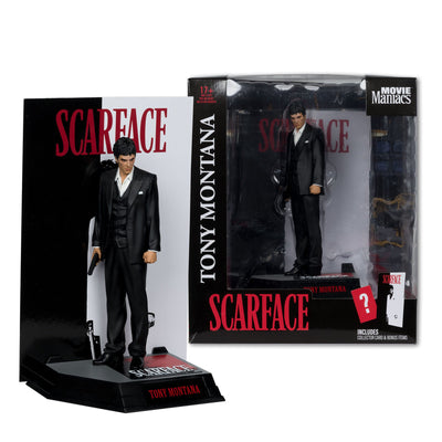 Scarface Movie Maniacs PVC Tony Montana 17 cm Statue