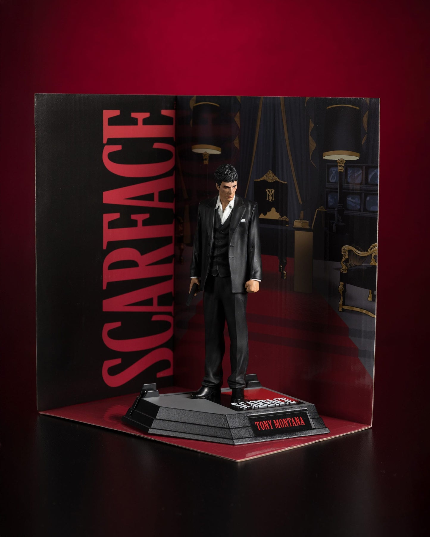 Scarface Movie Maniacs PVC Tony Montana 17 cm Statue