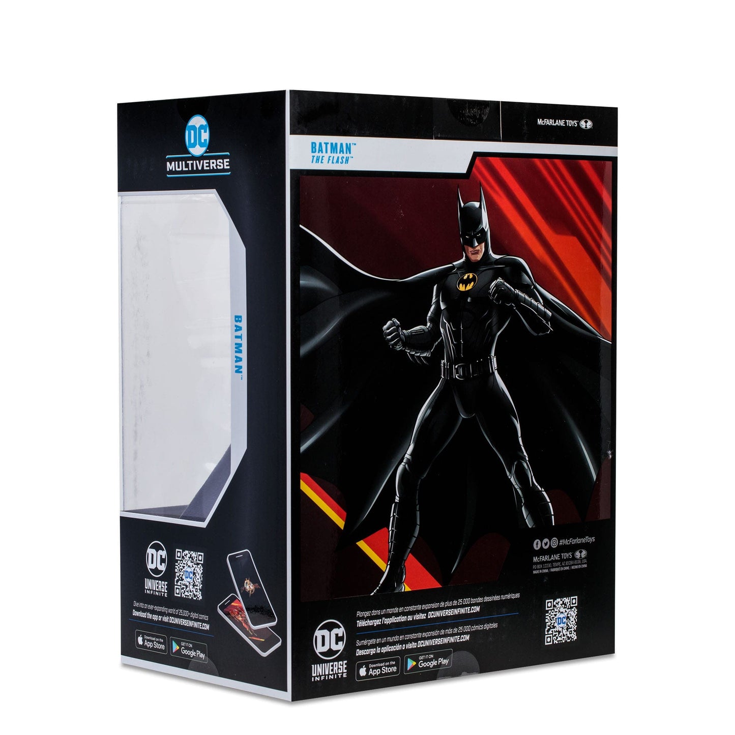 DC The Flash Movie Batman Multiverse Unmasked (Gold Label) 30 cm