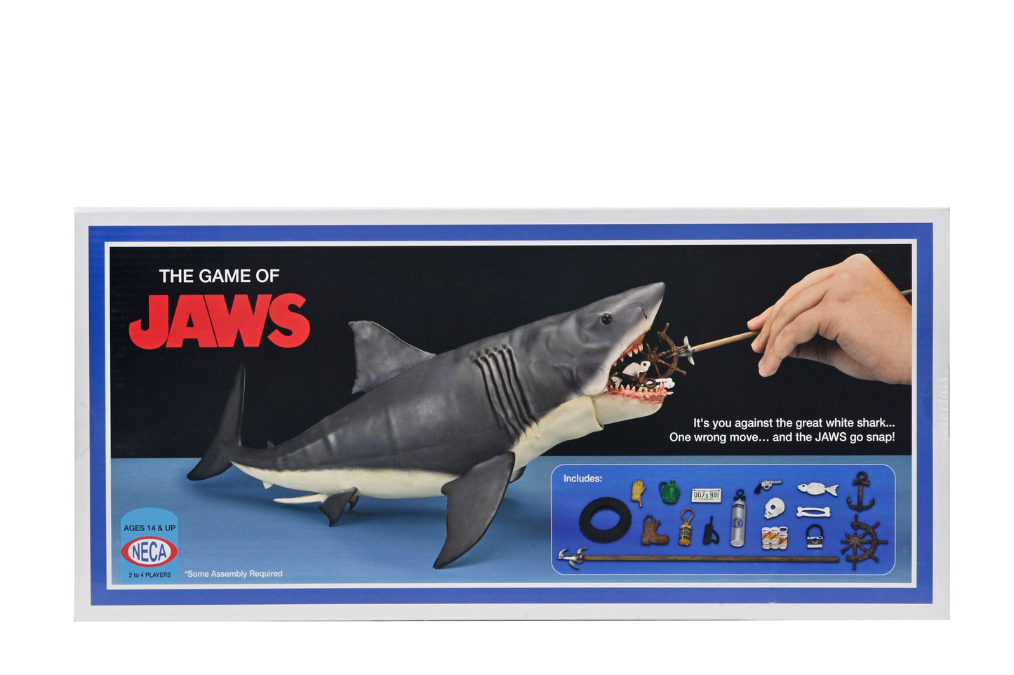 Jaws 12" Head to Tail The Game of Jaws 50th Anniversary 38 cm Action Figure