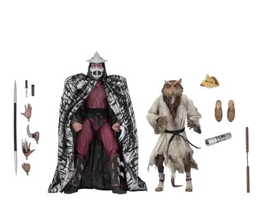 Splinter & Shredder *Walmart Esclusiva *Teenage Mutant Ninja Turtles (1990 Movie) -7” Scale-Action Figure