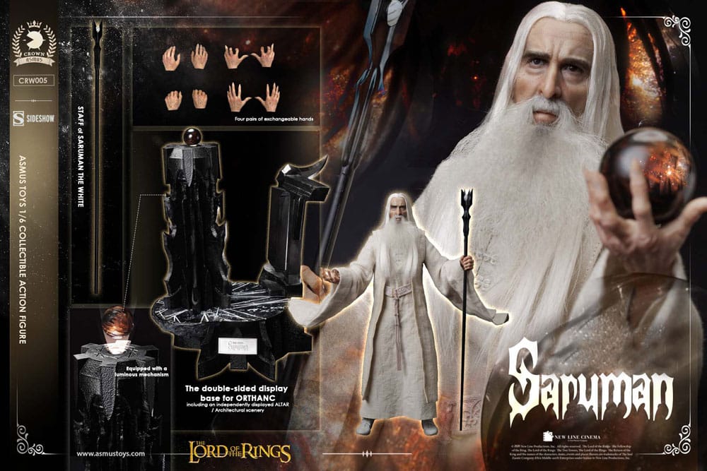 Lord of the Rings Action Figure 1/6 Saruman 31 cm