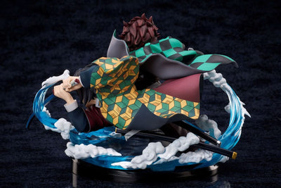 Demon Slayer: Kimetsu no Yaiba PVC Statue Tanjiro & Giyuu 13 cm - Damaged packaging