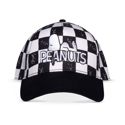 Peanuts Baseball Cap Checkerboard Logo