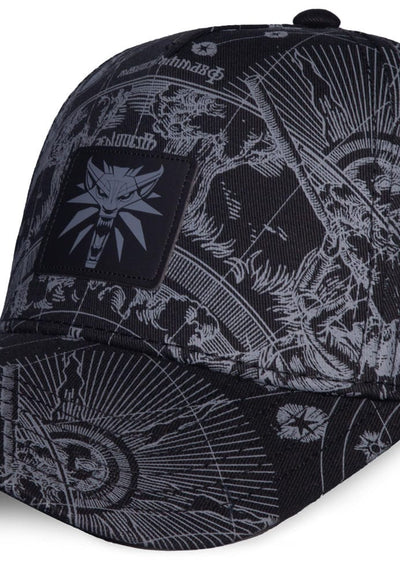 The Witcher Baseball Logo Black