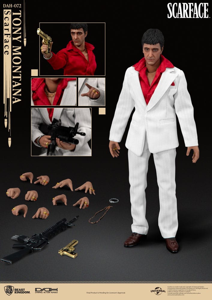 Scarface (1983) Action Figure Tony Montana 20 cm