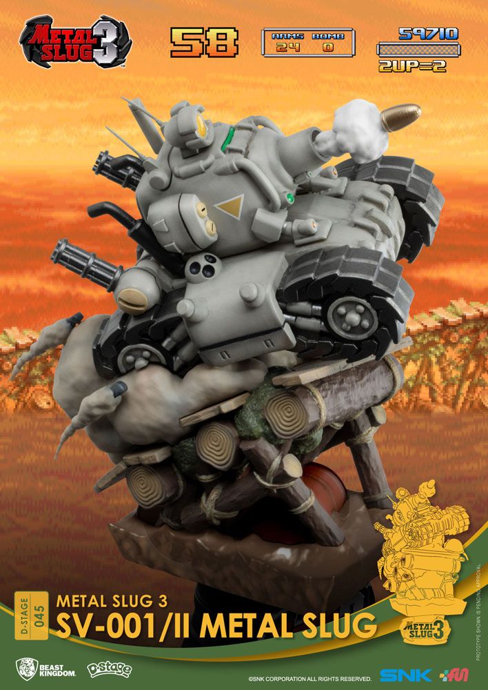 Metal Slug D-Stage PVC Diorama SV-001/II Metal Slug 16 cm