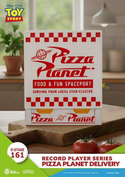 Toy Story Record Player Series PVC figure Pizza Planet Delivery 12 cm
