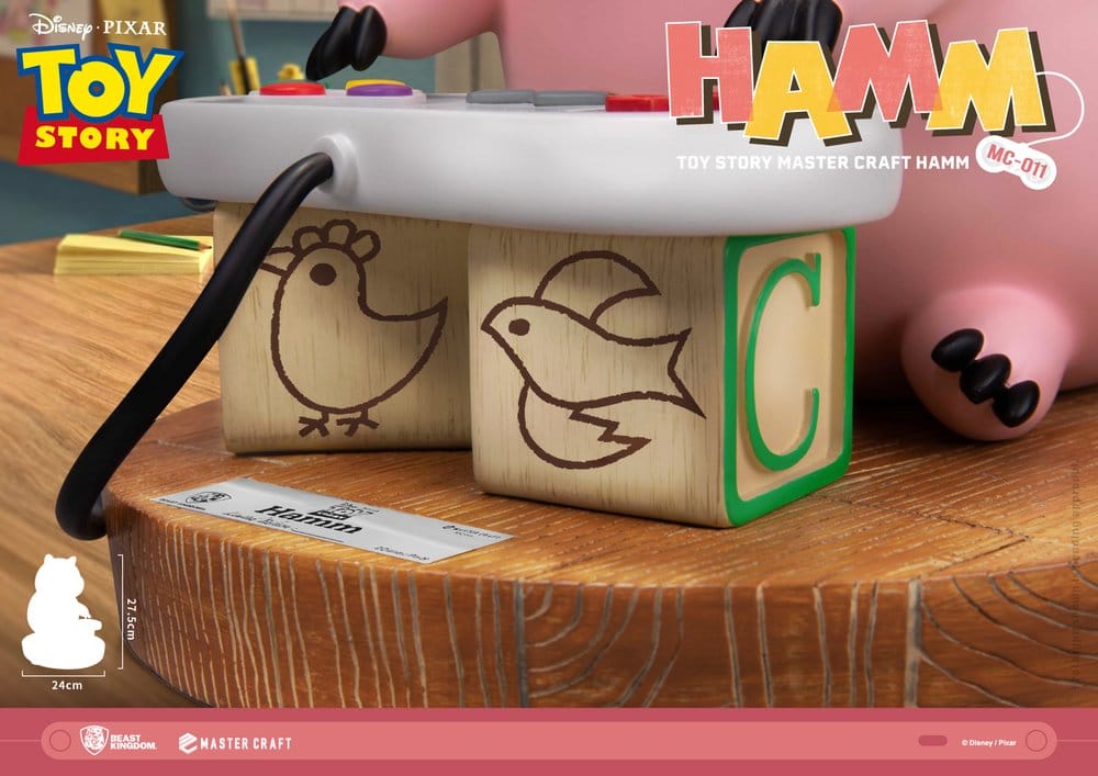 Toy Story Master Craft Statue Hamm 28 cm