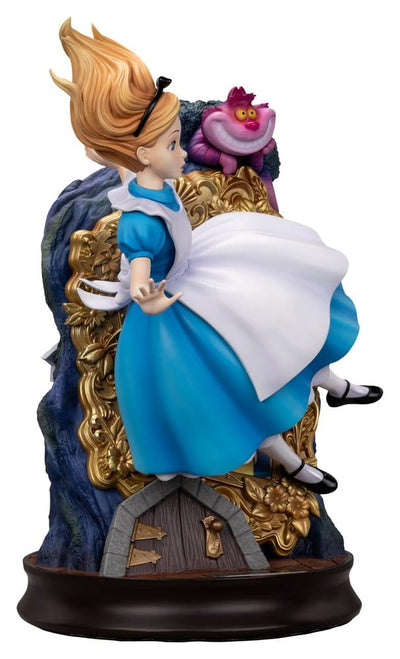 Alice in Wonderland Master Craft Statue Alice & The Cheshire Cat 40 cm