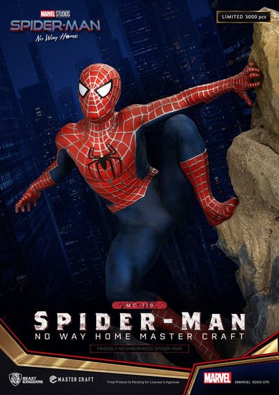 Spider-Man: No Way Home Master Craft Statue Friendly Neighborhood Spider-Man 36 cm