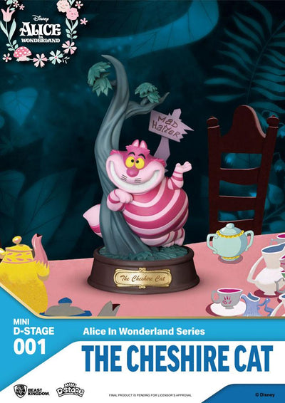 Alice in Wonderland Mini Diorama Stage Statues 6-pack 10 cm
