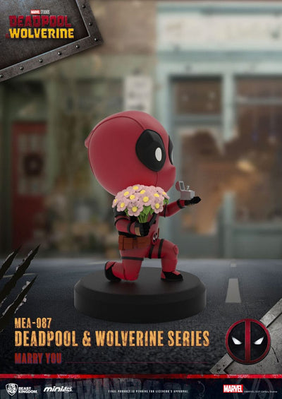 Deadpool 3 Deadpool & Wolverine Series Mini Egg Attack Figures 8 cm - Severely damaged packaging