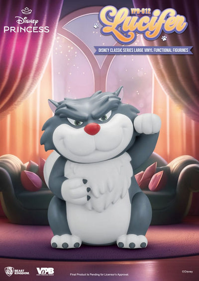 Cinderella Piggy Vinyl Bank Lucifer 33 cm