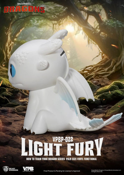 How To Train Your Dragon Piggy Vinyl Bank Light Fury 12 cm