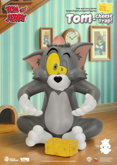 Tom and Jerry Vinyl Bank Small Series Tom-Cheese Trap! 25 cm