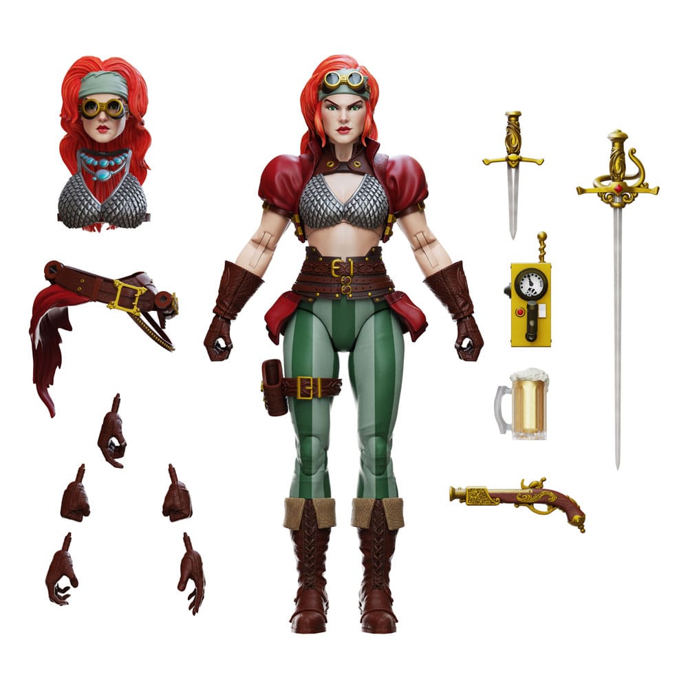 Epic H.A.C.K.S. Action Figure 1/12 Red Sonja Steampunk - Damaged packaging