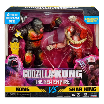 Godzilla x Kong: The New Empire Diorama 2-Pack Kong vs Skar 15 cm