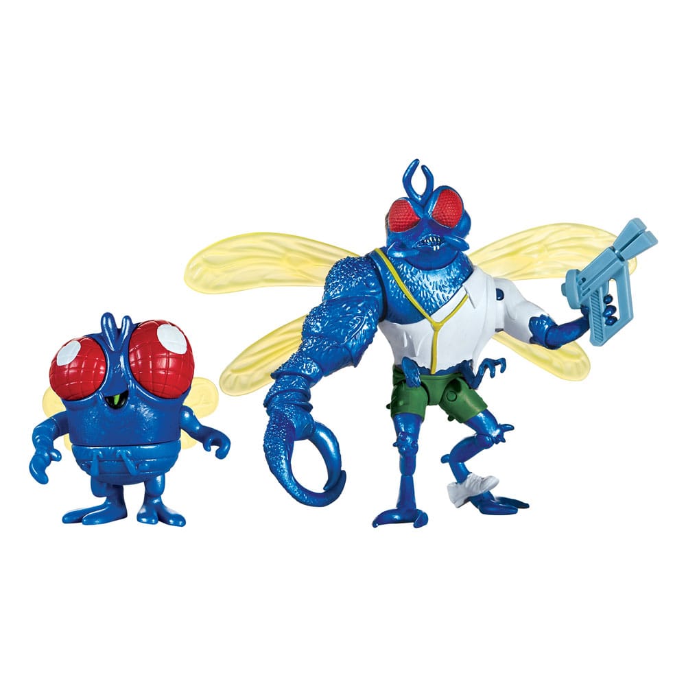 Teenage Mutant Ninja Turtles: Mutant Mayhem Action Figures Super Fly & Toddler Super Fly 11 cm - Damaged packaging