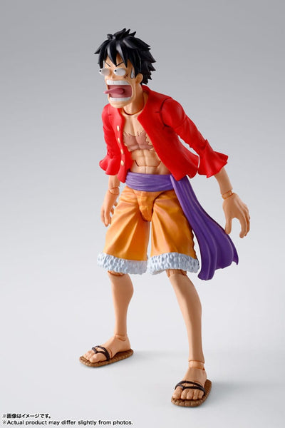One Piece SH Figuarts Action Figure Monkey D. Luffy (The Raid on Onigashima) 14 cm