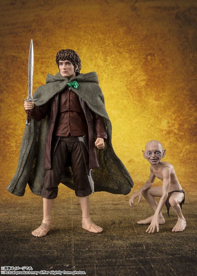Lord of the Rings SH Figuarts Action Figures Frodo Baggins & Gollum