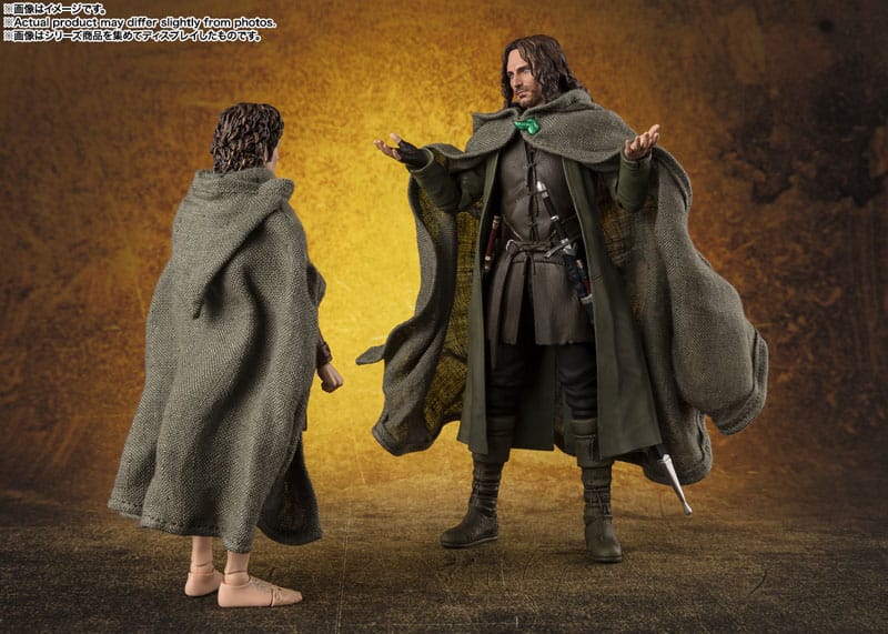 Lord of the Rings SH Figuarts Action Figures Frodo Baggins & Gollum
