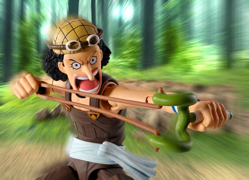 One Piece S.H.Figuarts Action Figure Usopp -Romance Dawn- 15 cm