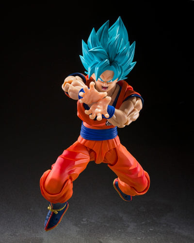 Dragon Ball Super SHFiguarts Action Figure Super Saiyan God Super Son Guko (Blue power transcending Limits) 15 cm