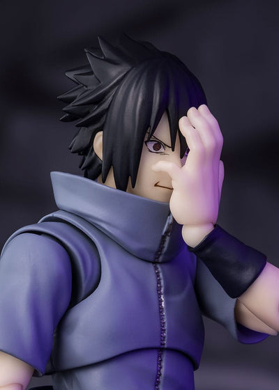 Naruto SHFiguarts Action Figure Sasuke Uchiha Solitary Shinobi 15 cm