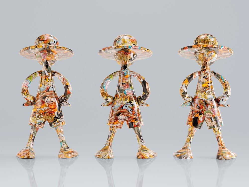 One Piece 1000 Logs Anniversary Luffy's ArtCanvas Figure 1/8 Luffy 22 cm